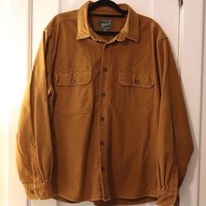Woolrich Men’s Shirt - Tan - XXL